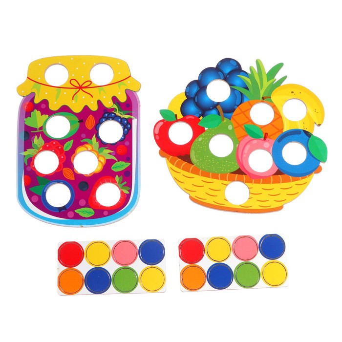 Мозаика «Фрукты и варенье»
Мозаика «Фрукты и варенье»