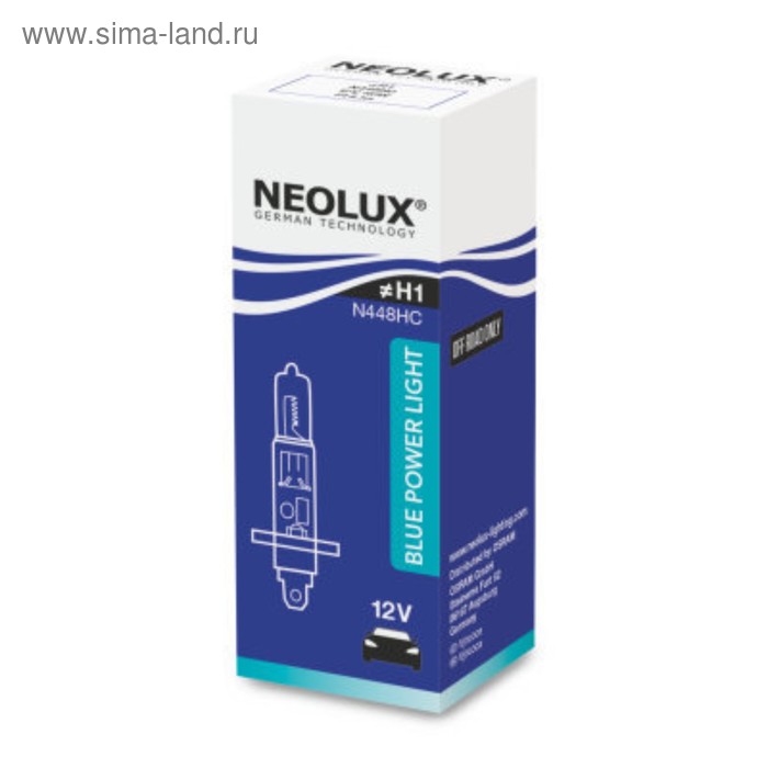 Лампа автомобильная NEOLUX, H1, 12 В, 80 Вт, N448HC
Лампа автомобильная NEOLUX, H1, 12 В, 80 Вт, N448HC