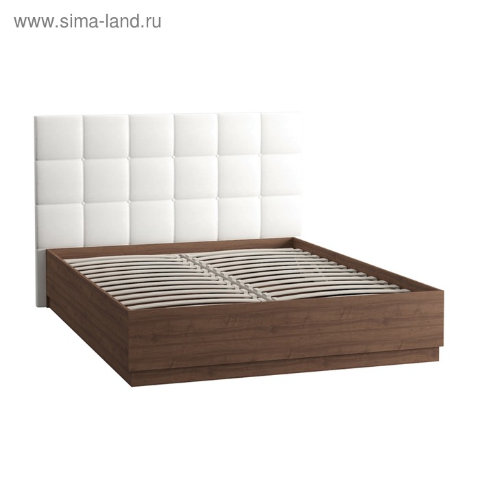 Кровать Камея 1600х2000, Орех каминный/Белый глянец/кожзам Белый
Кровать Камея 1600х2000, Орех каминный/Белый глянец/кожзам Белый