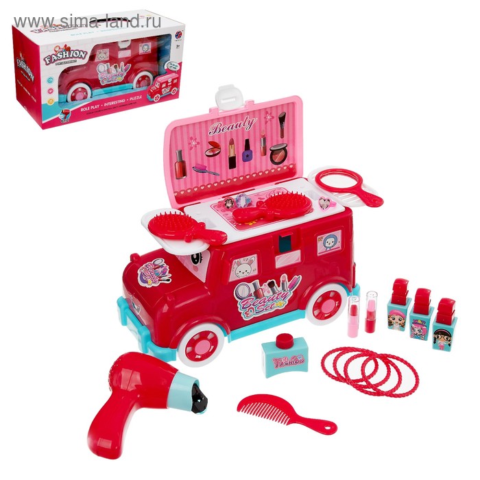 Игровой набор «Парикмахер для принцесс», в машинке
Игровой набор «Парикмахер для принцесс», в машинке