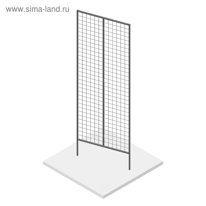 Сетчатый модуль двойной 1830х645 комплект, цвет белый
Сетчатый модуль двойной 1830х645 комплект, цвет белый