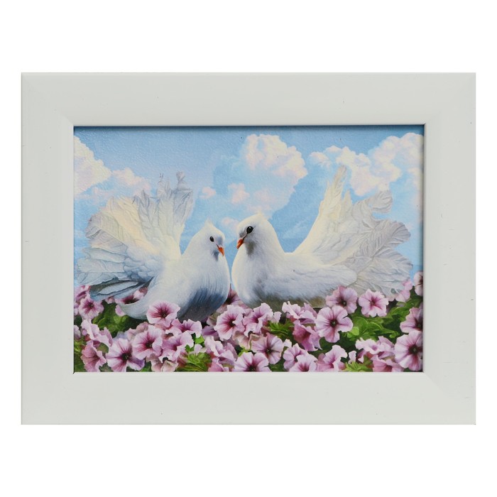 Картина "Два голубя" 13х18 см
Картина "Два голубя" 13х18 см