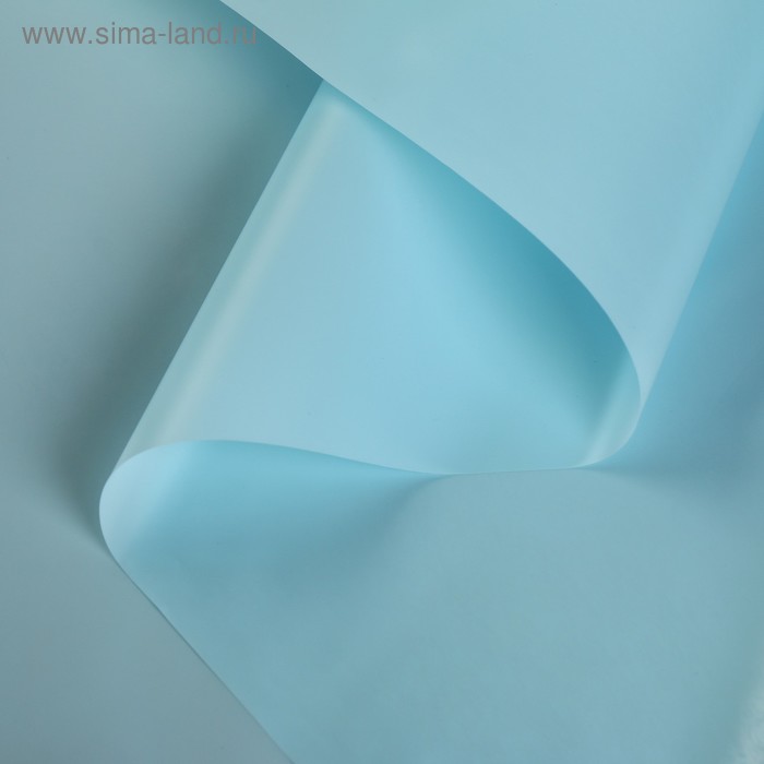 Пленка для цветов матовая «Велюр», нежно-голубой, 0,5 х 10 м
Пленка для цветов матовая «Велюр», нежно-голубой, 0,5 х 10 м