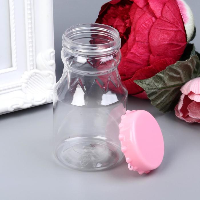 фото Баночка для скрапбукинга "бутылка молока" 90 мл микс 8,5х4,5х4,5 см