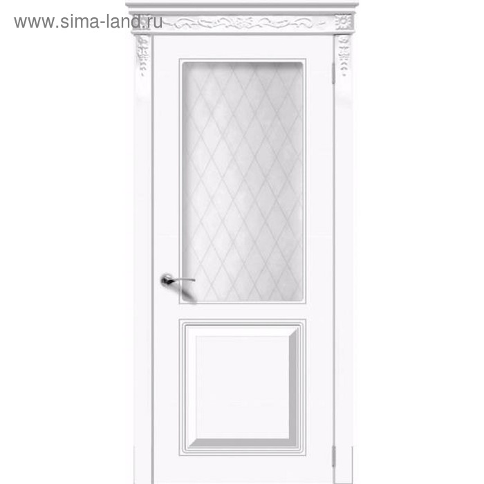 Дверное полотно «КВАДРО», остеклённое, 2000 × 700 мм, цвет эмаль белая
Дверное полотно «КВАДРО», остеклённое, 2000 × 700 мм, цвет эмаль белая