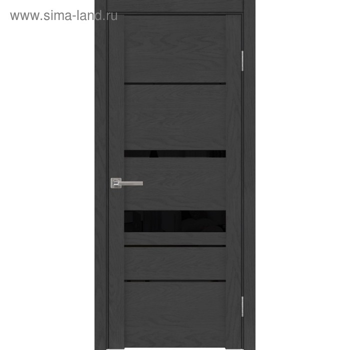 Дверное полотно Z4, 2000 × 900 мм, стекло чёрное, цвет серена графит
Дверное полотно Z4, 2000 × 900 мм, стекло чёрное, цвет серена графит