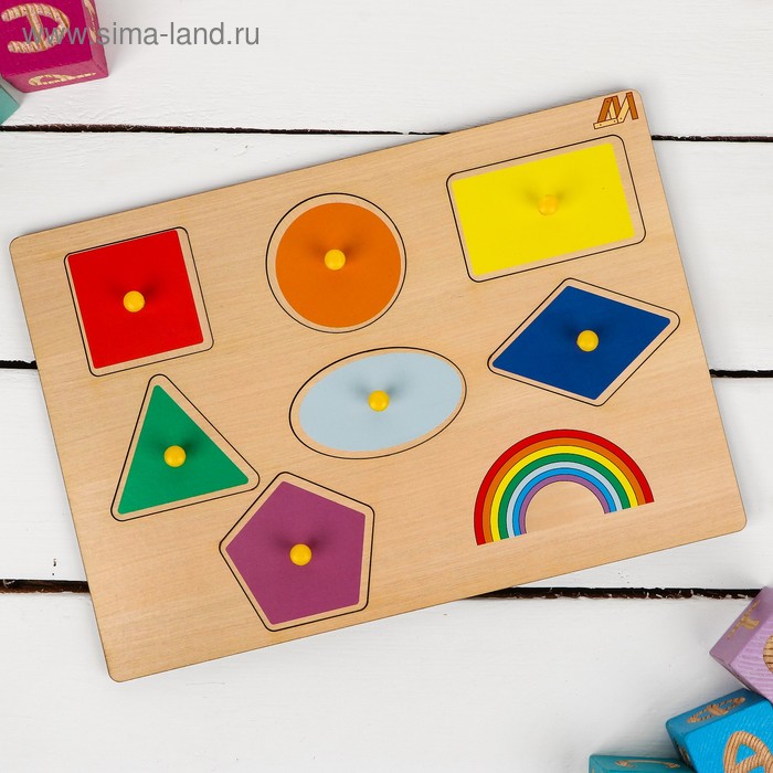 Рамка-вкладыш "Геометрия"
Рамка-вкладыш "Геометрия"