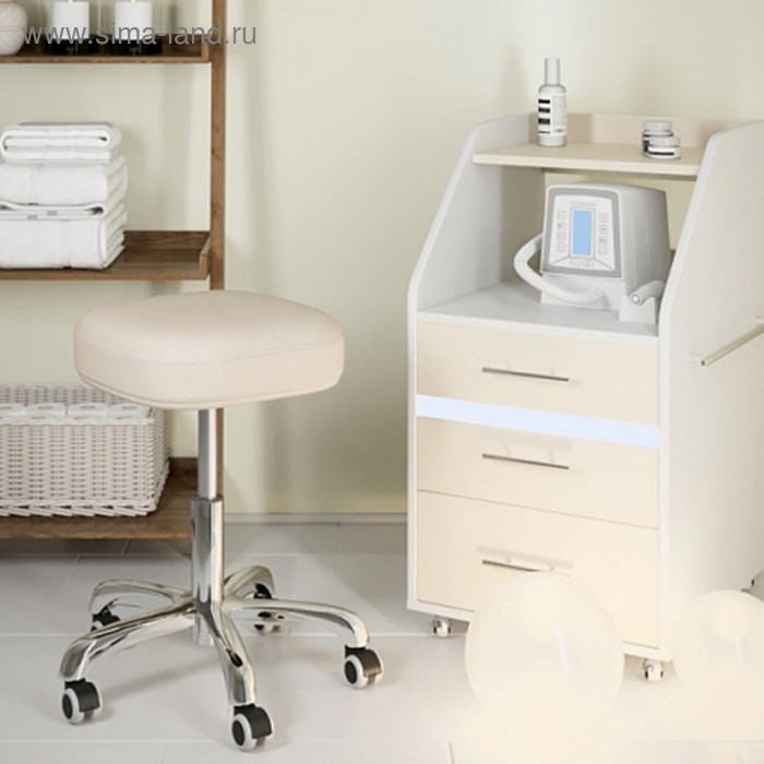 фото Стул для мастера vilano, цвет белый