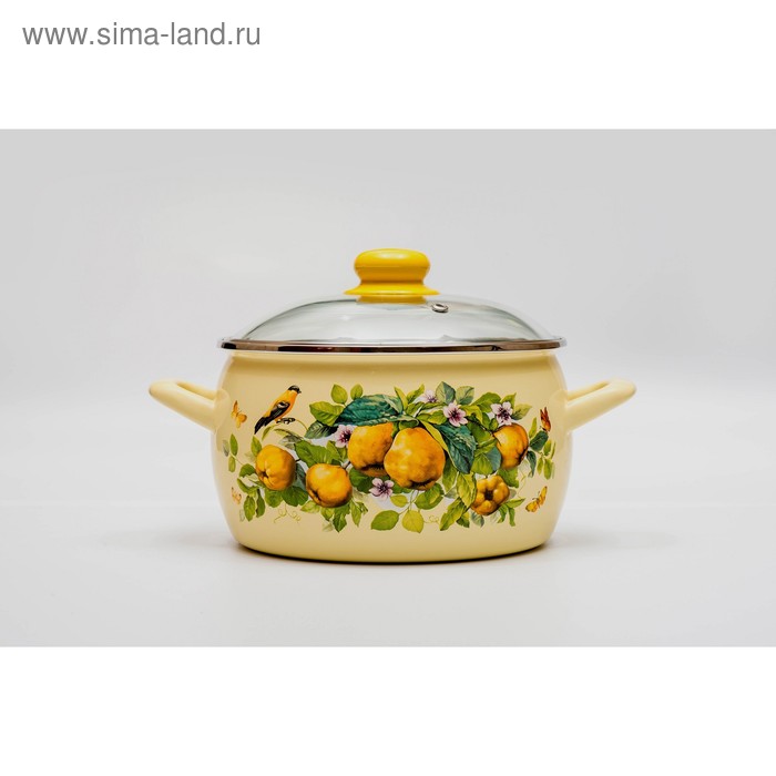 Кастрюля с крышкой «Айва» 5.3 л
Кастрюля с крышкой «Айва» 5.3 л