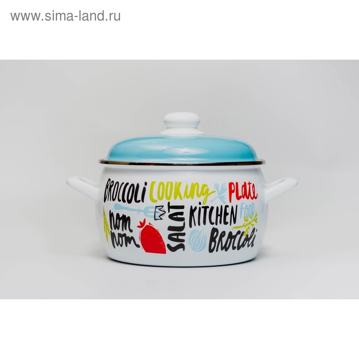 Кастрюля с крышкой «Брокколи» 4 л
Кастрюля с крышкой «Брокколи» 4 л