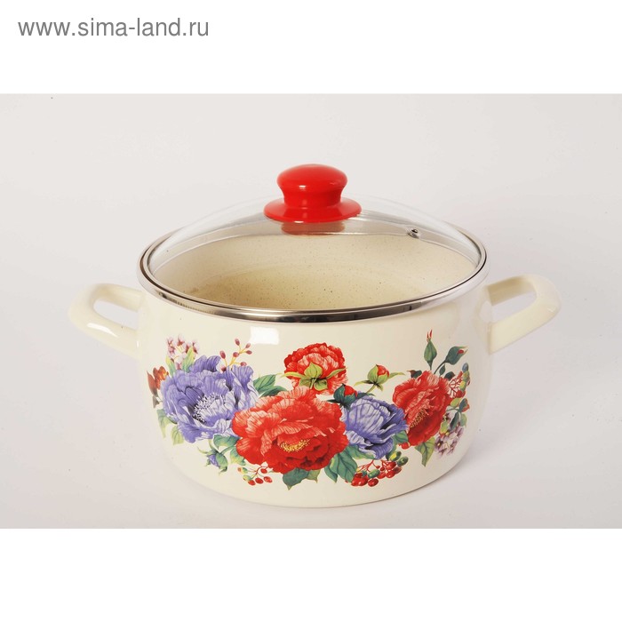 Кастрюля с крышкой «Поляна» 3.3 л
Кастрюля с крышкой «Поляна» 3.3 л