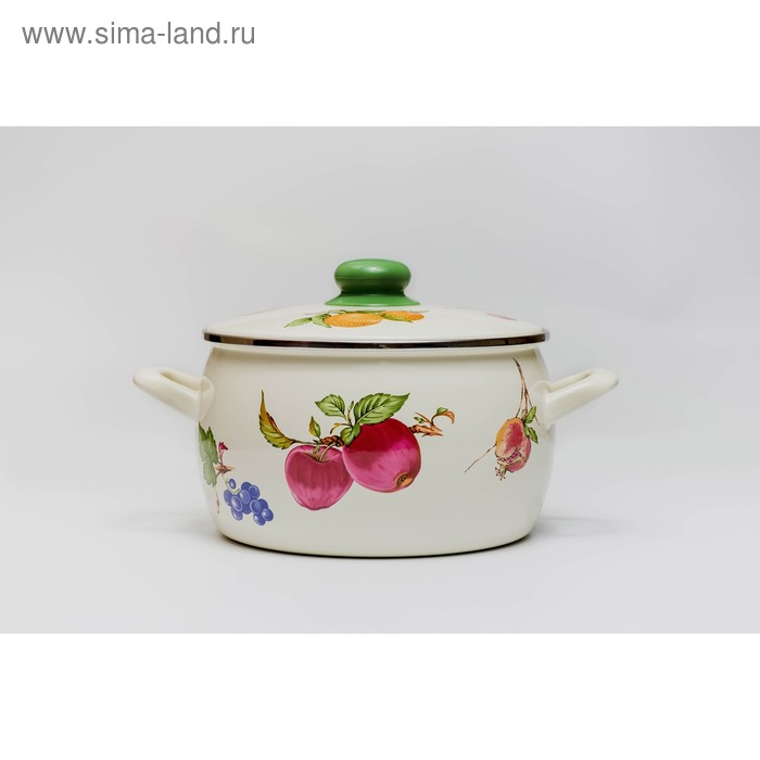 Кастрюля с крышкой «Фрукты» 5.3 л
Кастрюля с крышкой «Фрукты» 5.3 л