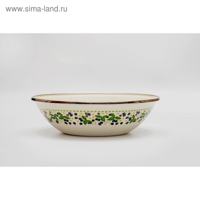 Миска эмалированная универсальная «Ежевика» 3.5 л
Миска эмалированная универсальная «Ежевика» 3.5 л