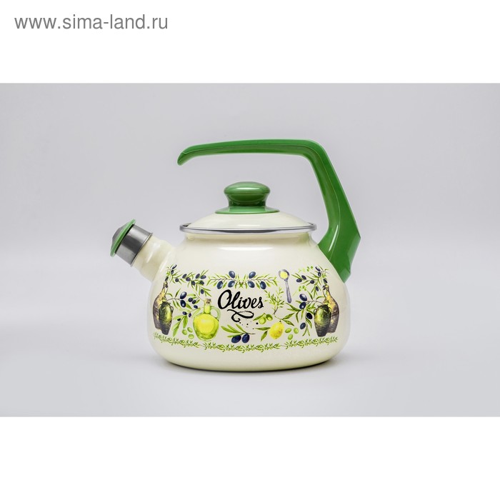 Чайник со свистком «Олива» 2.5 л 
Чайник со свистком «Олива» 2.5 л