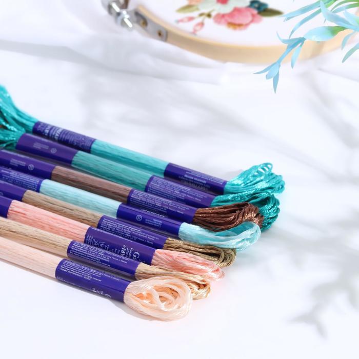 Набор ниток мулине «Винтажные оттенки», 8 ± 0,5 м, 8 шт
Набор ниток мулине «Винтажные оттенки», 8 ± 0,5 м, 8 шт