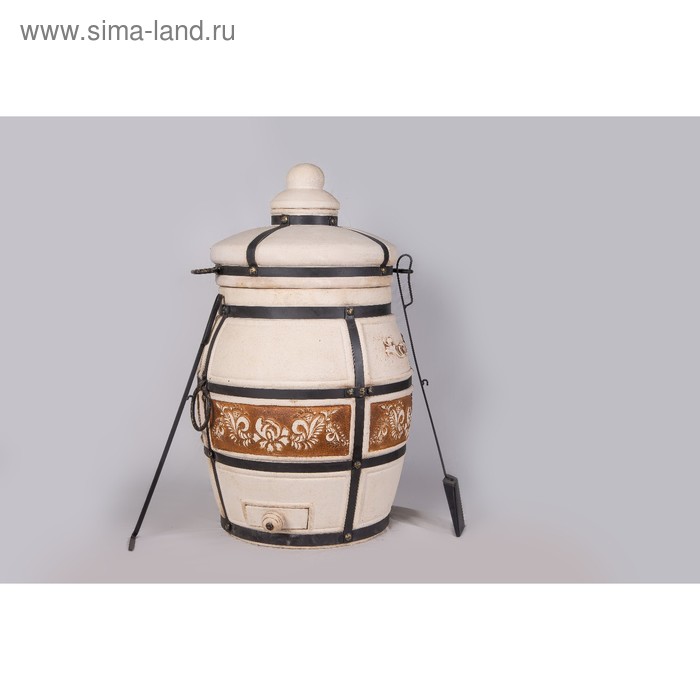 Тандыр "Казачий" h-99 см, d-59, 10 шампуров
Тандыр "Казачий" h-99 см, d-59, 10 шампуров