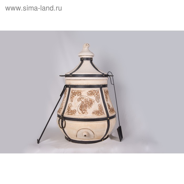 Тандыр "Степной" h-105 см, d-68, 10 шампуров, кочерга, совок
Тандыр "Степной" h-105 см, d-68, 10 шампуров, кочерга, совок