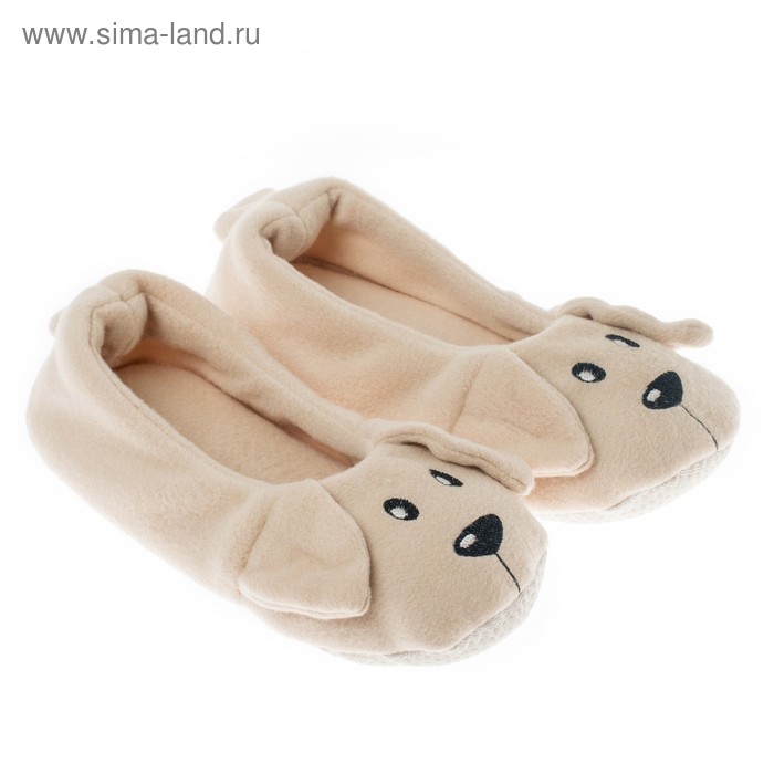 Тапочки женские цвет бежевый, размер 40
Тапочки женские цвет бежевый, размер 40