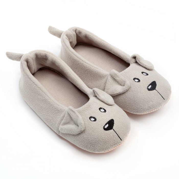 Тапочки женские цвет серый, размер 36
Тапочки женские цвет серый, размер 36