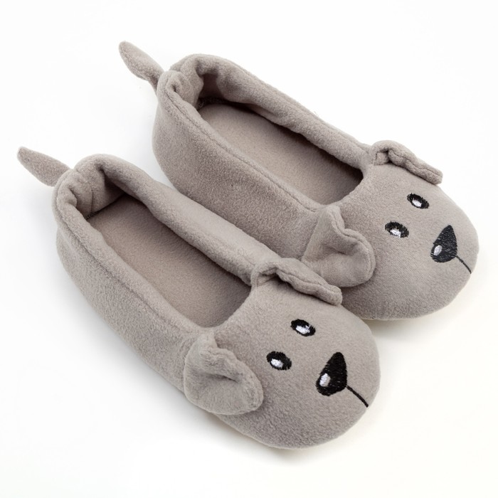 Тапочки детские, цвет серый, размер 31
Тапочки детские, цвет серый, размер 31