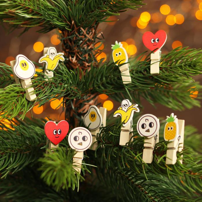 Набор декоративных прищепок «Набор вкусняшек» набор 10 шт.
Набор декоративных прищепок «Набор вкусняшек» набор 10 шт.