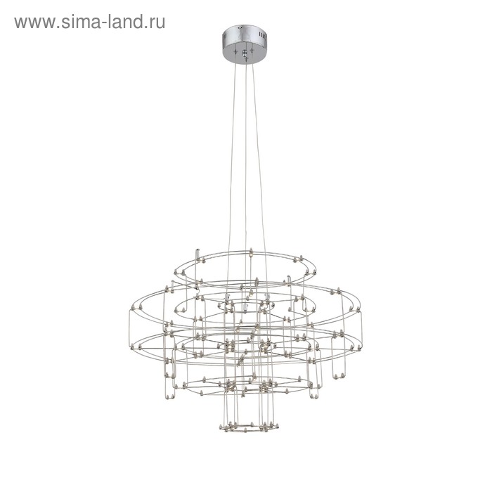 Люстра подвесная St Luce. SL798.103.64. Genetica. 64х0,2 Вт, LED, 3200K, 1088 Lm, 67х67х47 см, цвет хром
Люстра подвесная St Luce. SL798.103.64. Genetica. 64х0,2 Вт, LED, 3200K, 1088 Lm, 67х67х47 см, цвет хром
