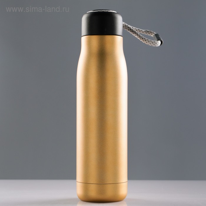 Термос "Теодор", 600 мл, сохраняет тепло 10 ч, 26х7 см, золотой 
Термос "Теодор", 600 мл, сохраняет тепло 10 ч, 26х7 см, золотой