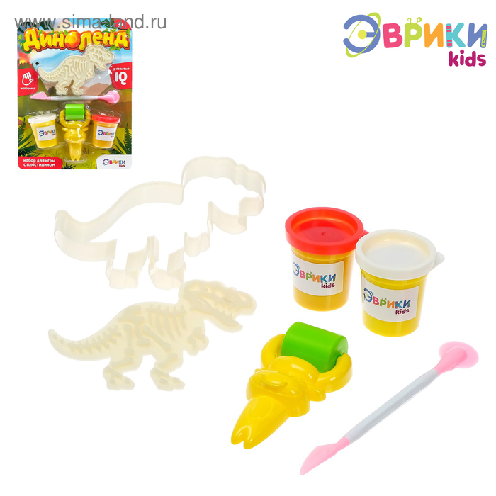 Набор для игры с пластилином «Диноленд»
Набор для игры с пластилином «Диноленд»