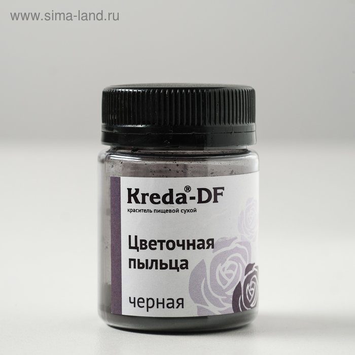 Краситель пищевой сухой Kreda «Цветочная пыльца», чёрный, 5 г
Краситель пищевой сухой Kreda «Цветочная пыльца», чёрный, 5 г
