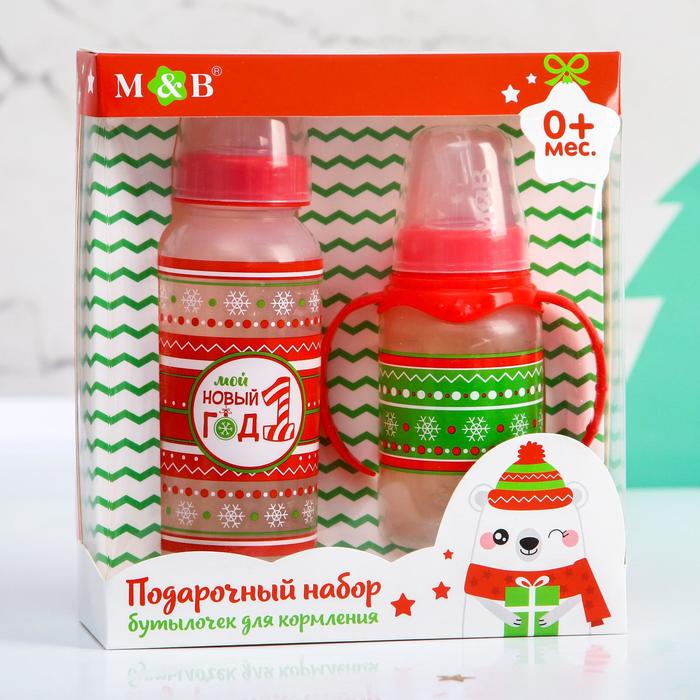 Набор бутылочек для кормления «Мой первый Новый Год» 150 и 250 мл
Набор бутылочек для кормления «Мой первый Новый Год» 150 и 250 мл