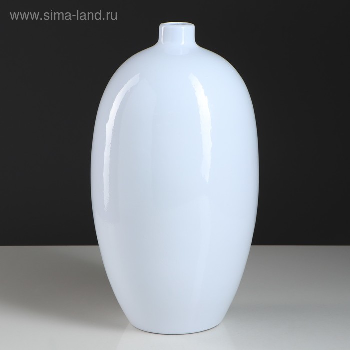 Ваза керамическая "Палерма", настольная, белый, 33 см
Ваза керамическая "Палерма", настольная, белый, 33 см