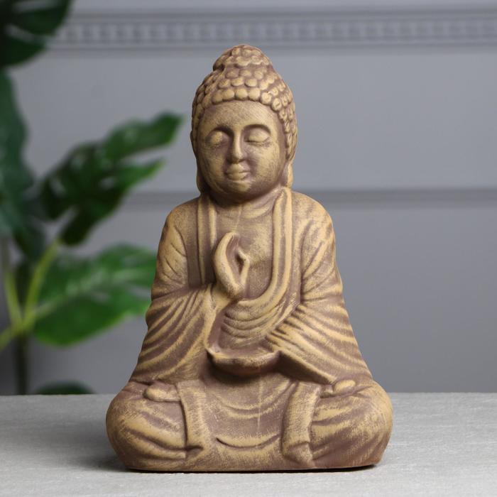 Статуэтка "Будда", под коричневый камень, 28 см
Статуэтка "Будда", под коричневый камень, 28 см