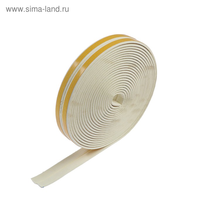 Уплотнитель резиновый I-профиль, 10 м, белый