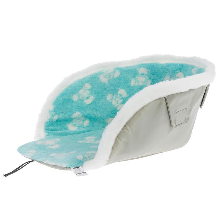 Сиденье для санок с мехом универсальное, принт: с медвежатами, цвет зелёный 
Сиденье для санок с мехом универсальное, принт: с медвежатами, цвет зелёный