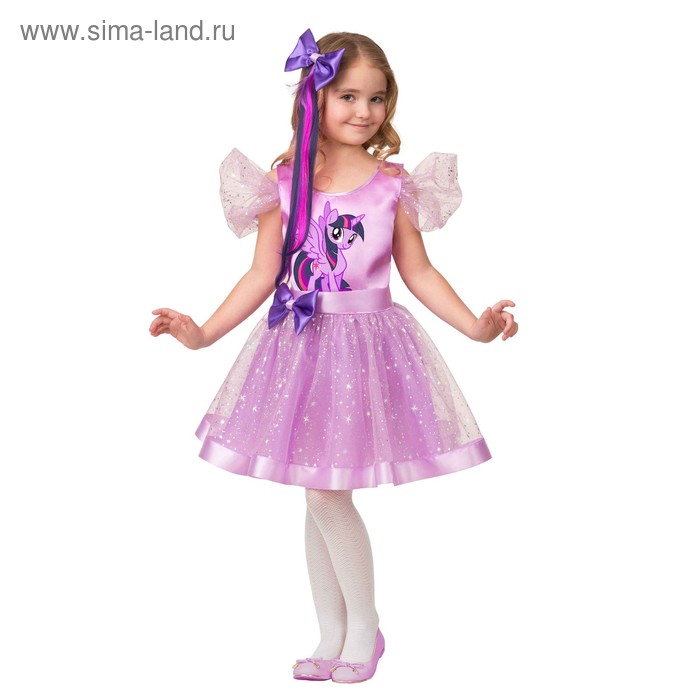 Карнавальный костюм "Сумеречная Искорка", платье, заколка-волосы, р.34, рост 134 см
Карнавальный костюм "Сумеречная Искорка", платье, заколка-волосы, р.34, рост 134 см