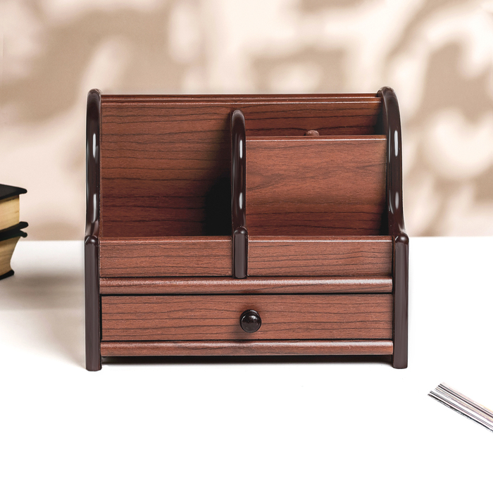 фото Органайзер 5 секций, 1 выдв ящик, 21*15*16см