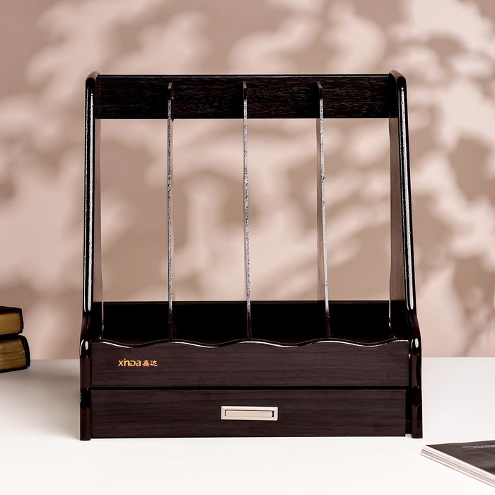 фото Органайзер 6 секций, для документов, 30*29*31см