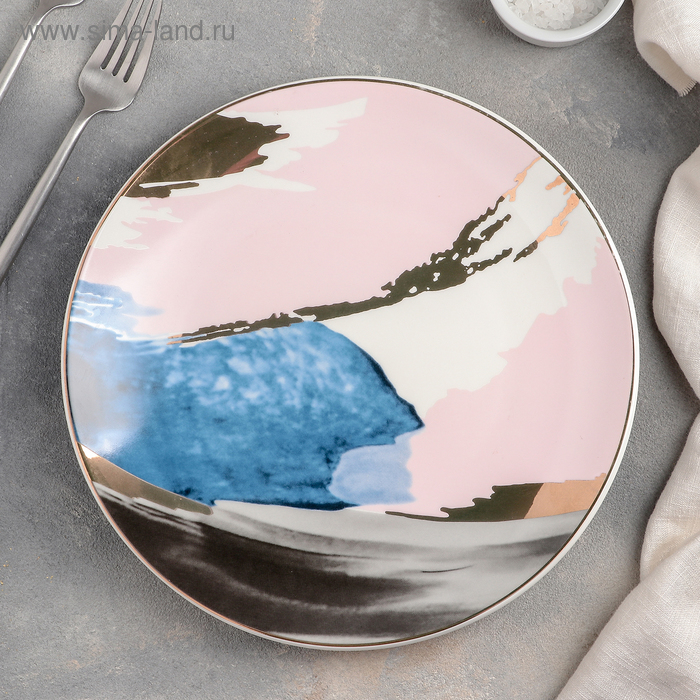 Тарелка керамическая обеденная «Дали», d=24,5 см ㅤ
Тарелка керамическая обеденная «Дали», d=24,5 см ㅤ