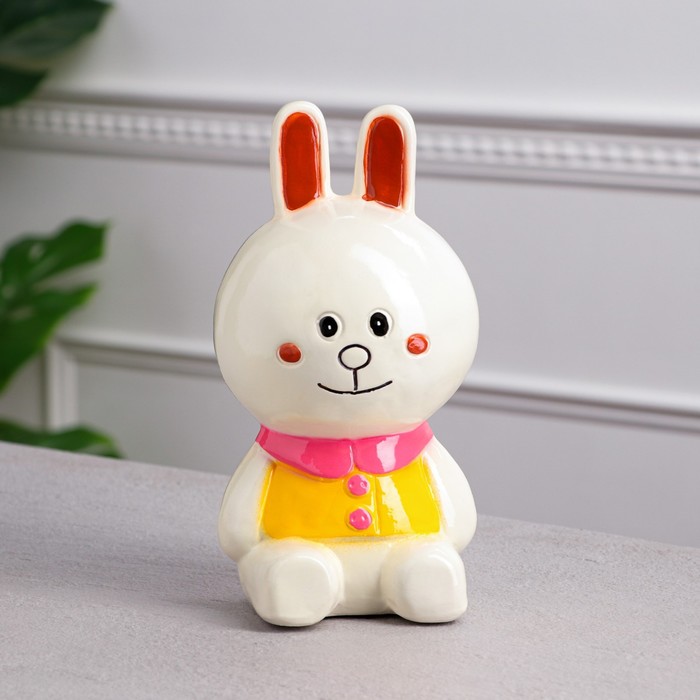 Копилка "Зайка Попрыгайка", белая, керамика, 24 см, микс
Копилка "Зайка Попрыгайка", белая, керамика, 24 см, микс