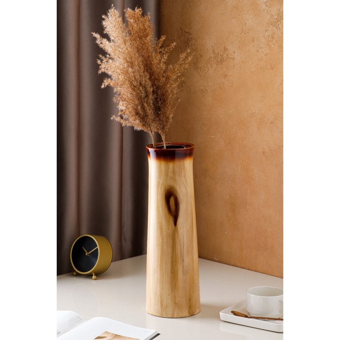 Ваза керамическая "Элита", настольная, под дерево, 40 см, авторская работа
Ваза керамическая "Элита", настольная, под дерево, 40 см, авторская работа