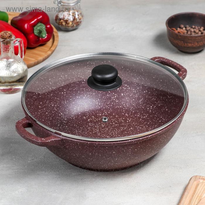 Казан «Шоколад», 4 л, 28×10 см, стеклянная крышка, цвет крышки МИКС
Казан «Шоколад», 4 л, 28×10 см, стеклянная крышка, цвет крышки МИКС