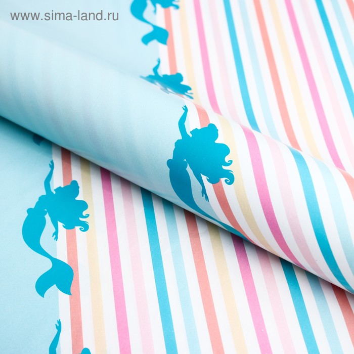 Бумага упаковочная 70х100 см, Принцессы
Бумага упаковочная 70х100 см, Принцессы