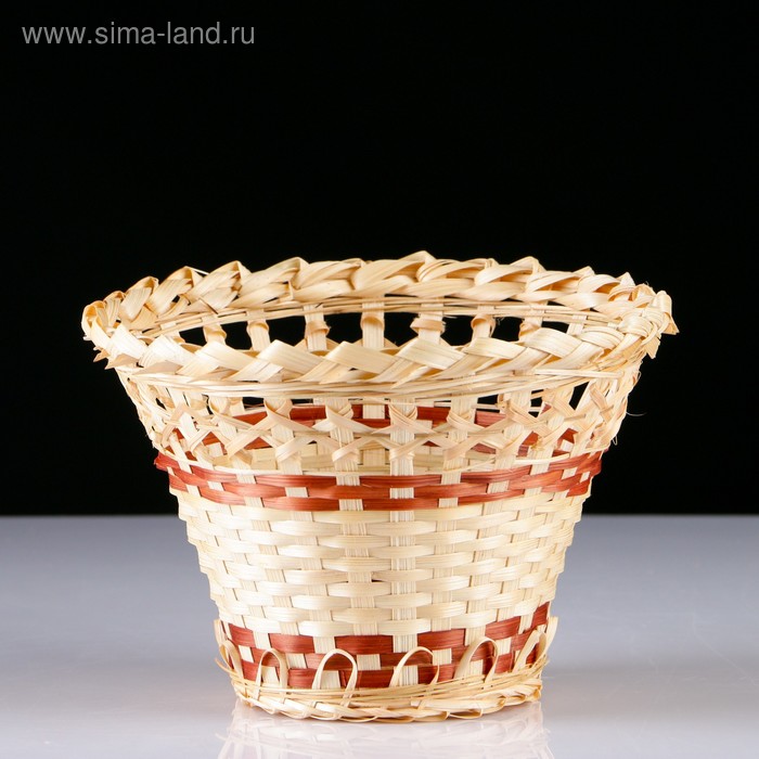 Корзина "Стакан", бамбук, 13х19 см
Корзина "Стакан", бамбук, 13х19 см