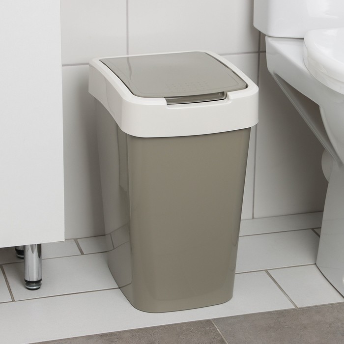 Ведро для мусора «Евро», 18 л, цвет коричневый
Ведро для мусора «Евро», 18 л, цвет коричневый