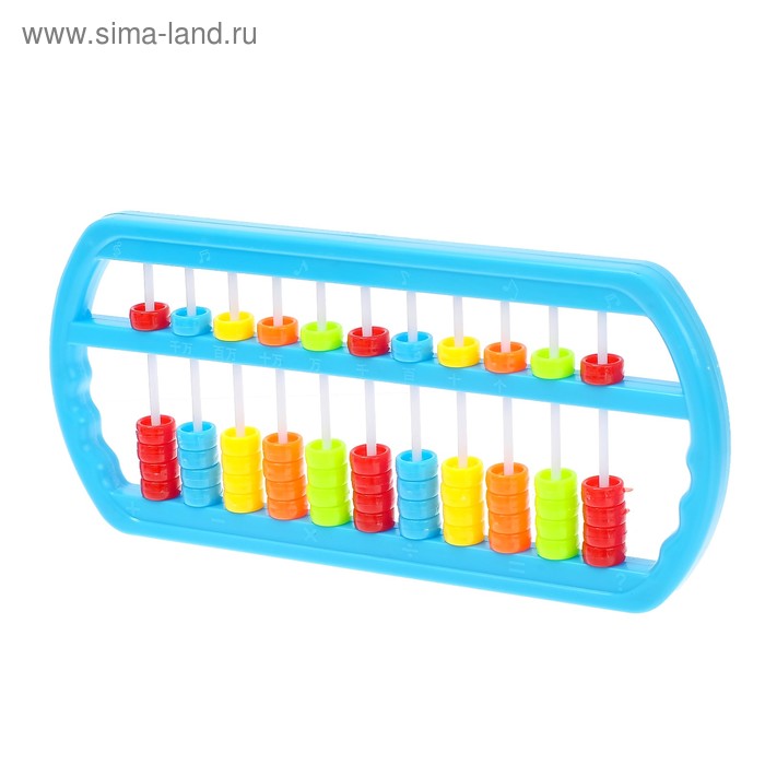 Игрушка счеты «Учимся считать», цвета МИКС 
Игрушка счеты «Учимся считать», цвета МИКС