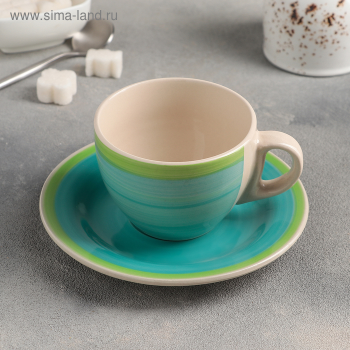 Чайная пара «Весенняя капель», чашка 220 мл, блюдце
Чайная пара «Весенняя капель», чашка 220 мл, блюдце