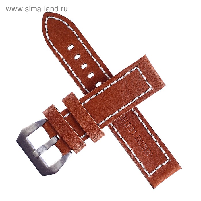 Ремешок для часов "Bugert" 20 мм, натуральная кожа, l=20 см, коричневый со светлой строчкой 438643
Ремешок для часов "Bugert" 20 мм, натуральная кожа, l=20 см, коричневый со светлой строчкой 438643