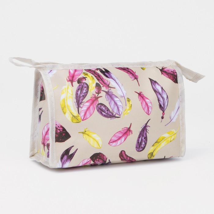 Косметичка на молнии, цвет бежевый
Косметичка на молнии, цвет бежевый