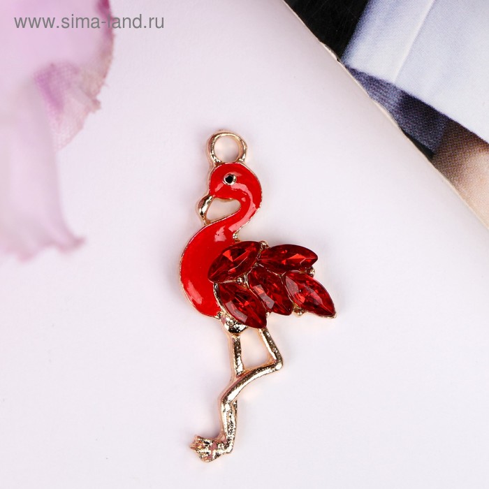 Декор для творчества металл "Фламинго" стразы 2,9х1,3 см
Декор для творчества металл "Фламинго" стразы 2,9х1,3 см