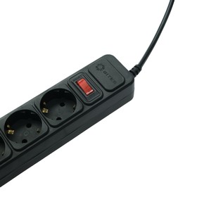 Сетевой фильтр 5bites SP6B-130 6S, 6 розеток, 3 м, 10 А, 3х0.75 мм2, с выкл., черный
Сетевой фильтр 5bites SP6B-130 6S, 6 розеток, 3 м, 10 А, 3х0.75 мм2, с выкл., черный